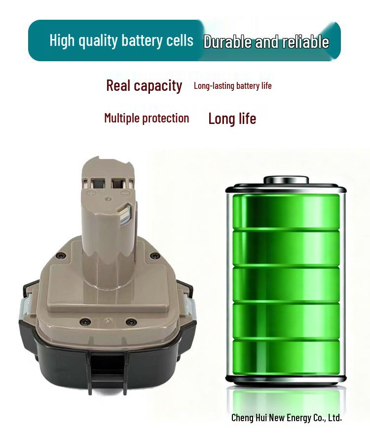 Compatible with Makita 12V Electric Tools 6313A 1220 6918DWF 1201A Ni-Cd Battery