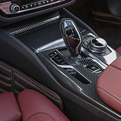 Voor -BMW 5 Serie G30 2018-2022 Auto Middenconsole Multimedia Paneel Knop Afdekking Trim Frame Sticker
