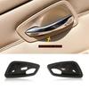 For BMW E92 E93 M3 Coupe 05-12 Door Handle Bowl Cover Carbon Fiber ABS