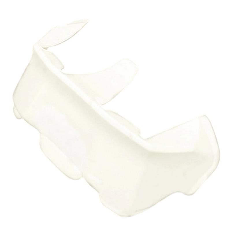 Racing Inspired Helmet Spoiler Accessory Aerodynamic ABS Plastic No Tools Required Streamlined Aggressive Appearance
