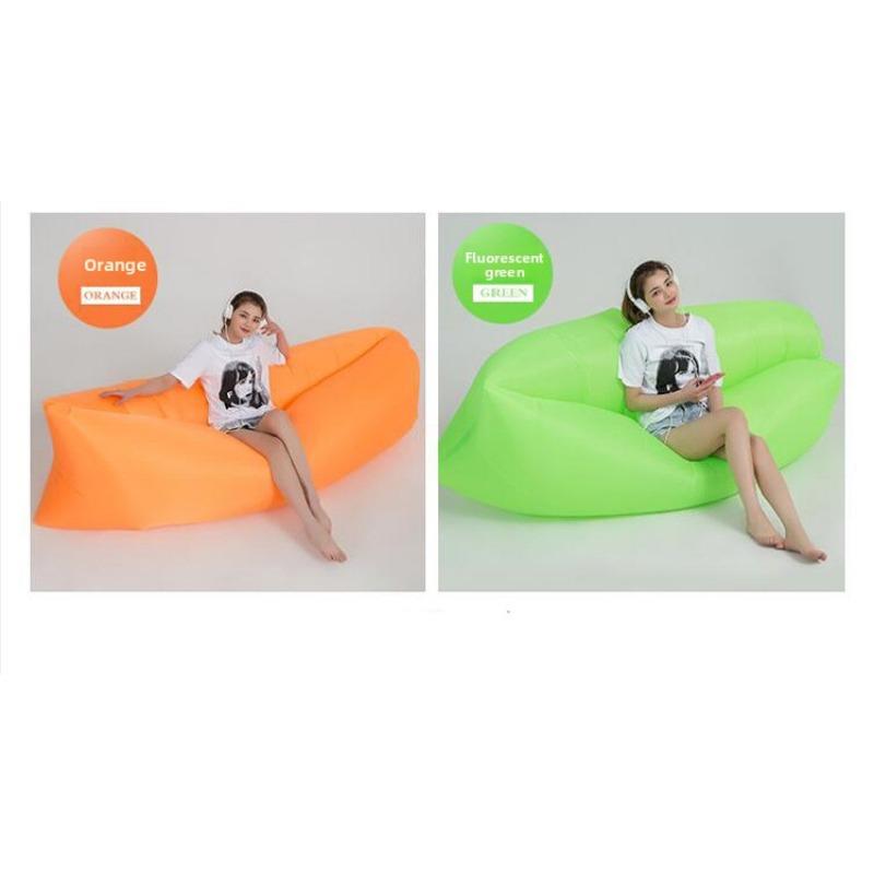 Outdoor Portable Beach Folding Single Person Air Sofa Air Cushion