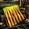 Watford Crest Design Throws Blanket Flannel Blankets Plush for Couch Bed Gifts for Men Women Travel Picnic Blanket Christmas Fan Gifts