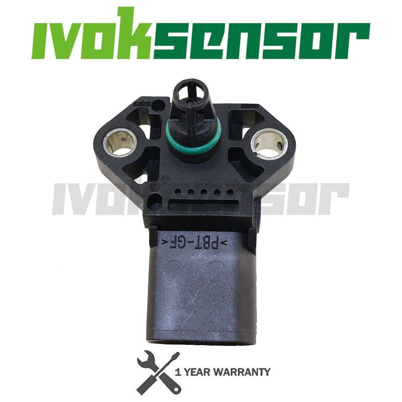 2.5 Bar Turbo 0 281 002 399 Map Manifold Pressure Sensor 038906051B For VW Lupo GOLF IV PASSAT B5 POLO 1.4 1.6 1.9 2.0 2.5 TDI