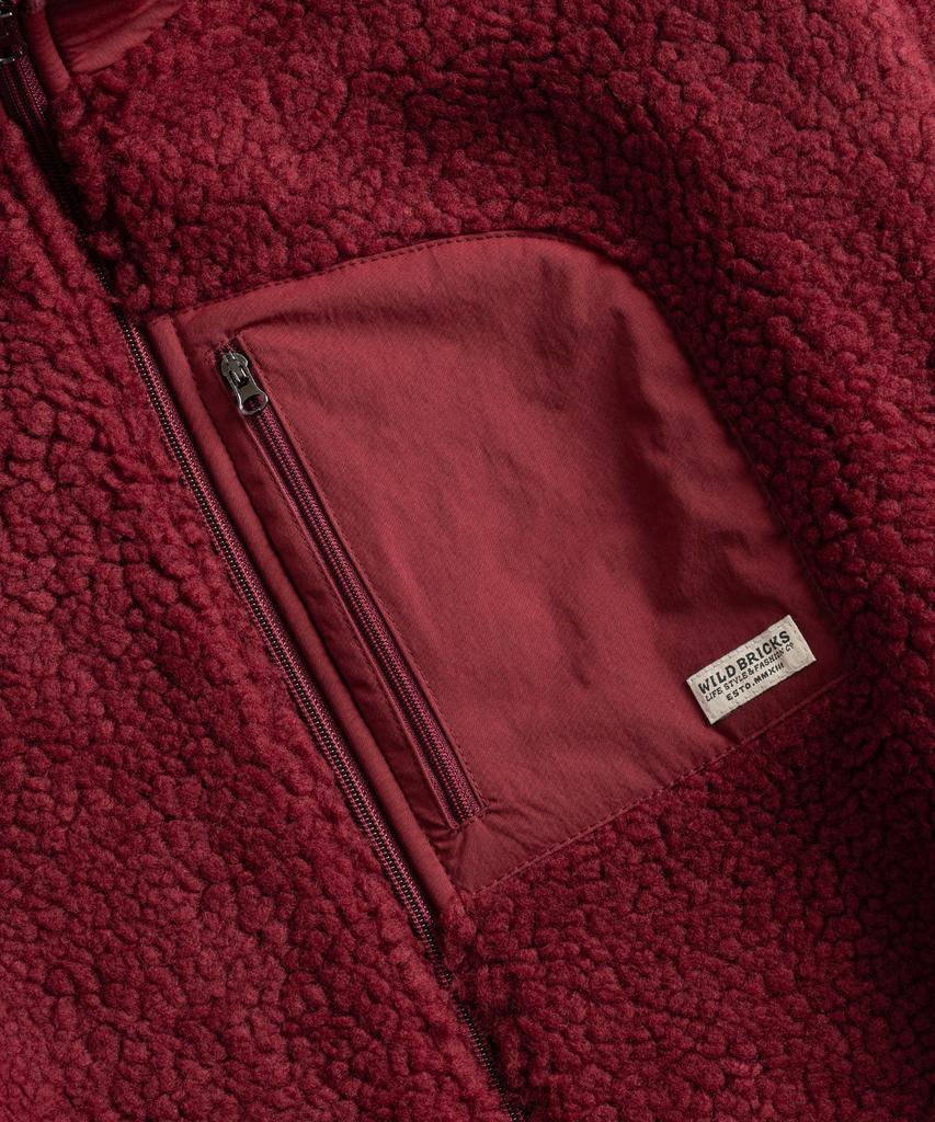 Wild Bricks W24 Fleece Jacket (Red)