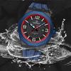 Luxury Men's Business Watch Waterproof Sports Quartz Clock Silicone Strap Men Wristwatches