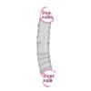 Crystal Glass Simulation Penis Female Large Double-Headed Dragon Masturbation Sex Tool Adult Toy G-Spot Massage