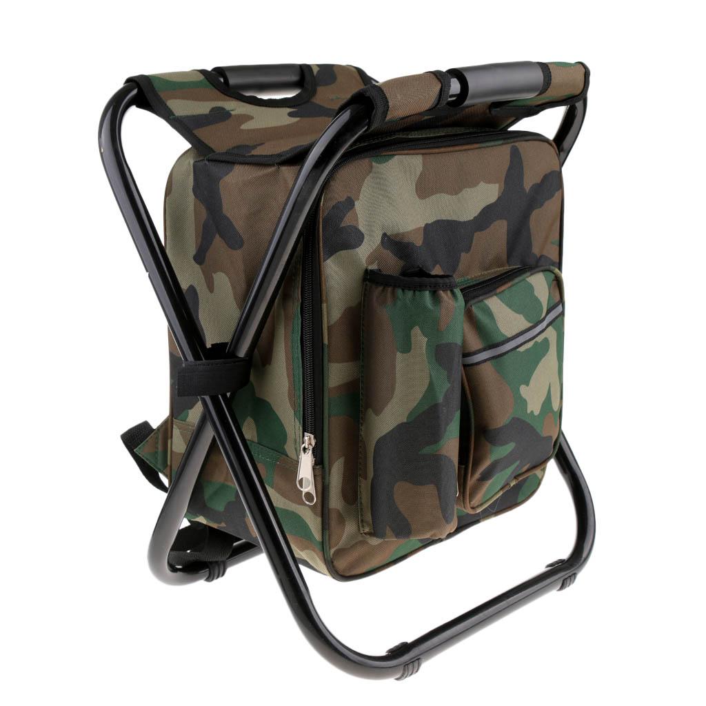 Oxford Camping Insulated Backpack Folding Tool with Cooler Bag
