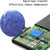 100Pcs Thermal Pad Insulating Silicone High Temperature Resistance Pads Motherboard Cpu Ic Gpu Repair Pre-Cut Thermal Pads