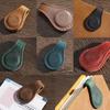 Magnetic Bookmark PU Leather Book Marker Clip Vintage Notebook Marker DIY Bookmarks for Men Women