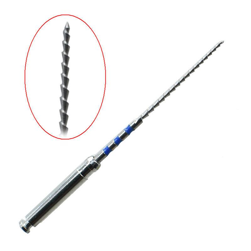 4 Stück Dental Gc Feilen 25Mm 45-60# Edelstahl Wurzelkanal Revision Endodontie Instrumente Dentalfeilen Labor