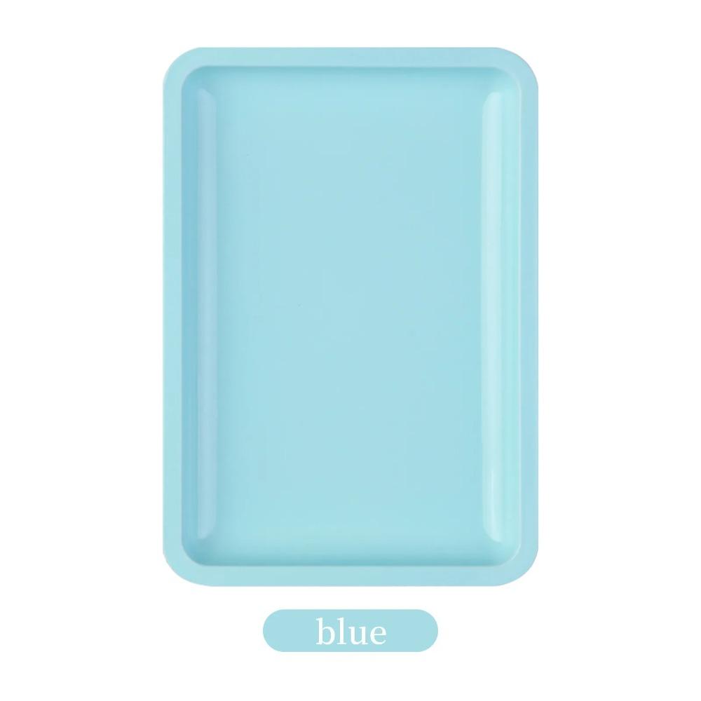 Nail Art Cosmetic Storage Tray Stainless Steel False Nails Dish New Manicure Plate