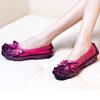 Fashion 2CM Native Flats Shoes Women Mixed Color Soft Soled Loafer Ethnic Moccasins Natural Cow Genuine Leather Big Size Comfy