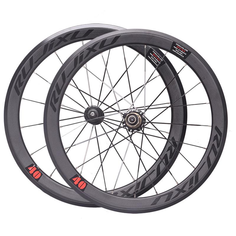 

Маленькие складные велосипедные колеса - 20-дюймовые 406/451 обода с высоким профилем 406 Rim Brake V/C