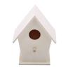Creative Wooden Hummingbird House With Hanging Rope Home Gardening Decoration Bird's Small Hot Nest Diy Types Wall-mounted