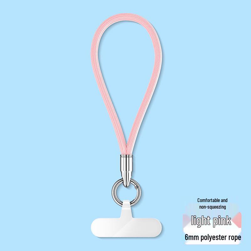 Šňůrka na mobilní telefon na zápěstí a přes tělo s kroužkem na prst, popruh proti ztrátě a těsnění proti pádu