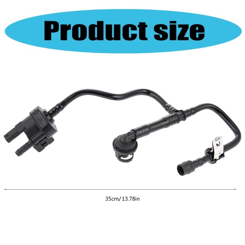 Vacuum System Purge Valves Hose Set 06H133781CK 06H133781AL Vapors Canister Purge Valves Hose Assembly