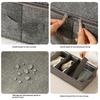 Underbed Storage Box with Dividers 60 x 33 x1 5cm Clear Window Waterproof Organizer for Shoes Clothes