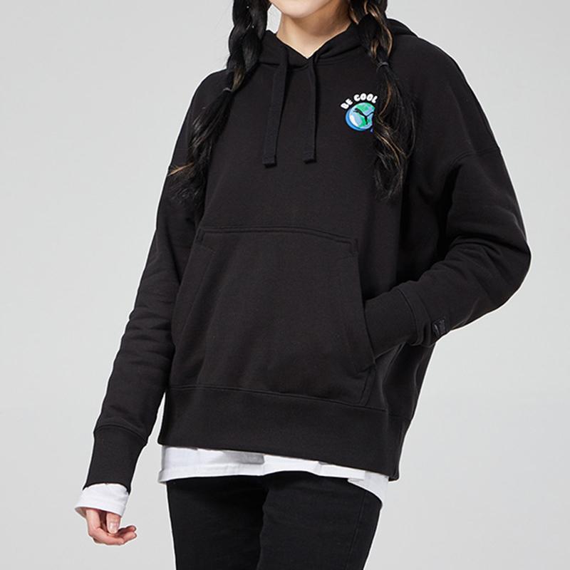 Puma Downtown Graphic Hettegenser Dame Topper Svart 531437-01