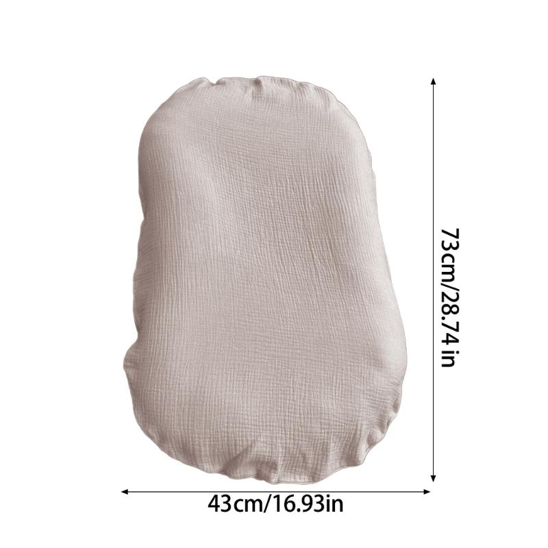 Bassinet Sheet Safe & Gentle Crib Sheet Comfortable Newborns Strollers Sheet Soft & Breathable Crib Sheet for Baby Crib