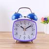 1.1 inch silent alarm clock, double alarm, metal ringing clock, student bedside alarm, desktop clock