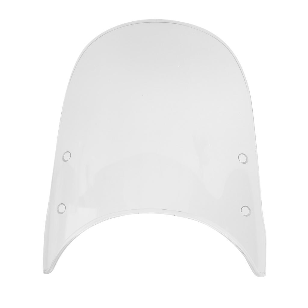 Motorcycle Wind Deflector Universal AntiCrack Scratch Resistant Fit for 5 7in Round Headlights