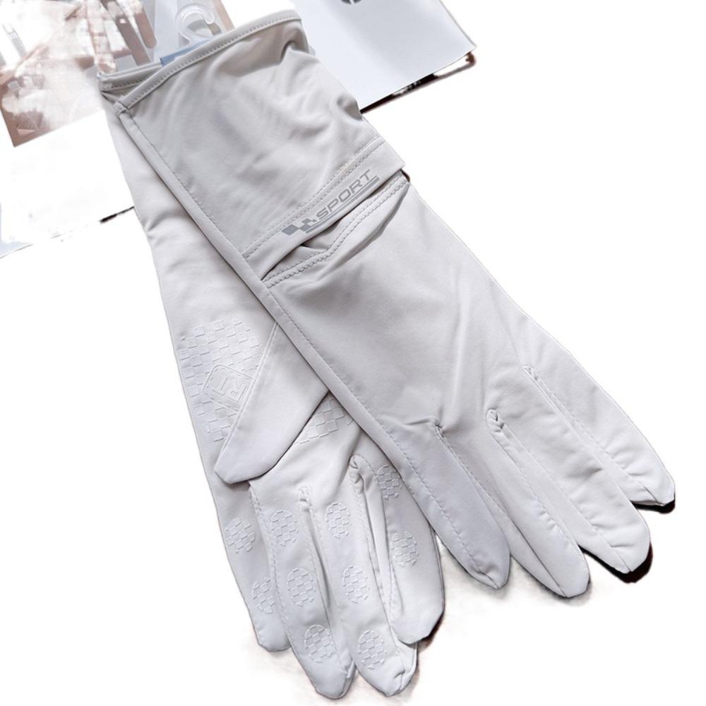 Anti-UV Sun Protection Riding Gloves Breathable Summer Driving Mittens  Ladies