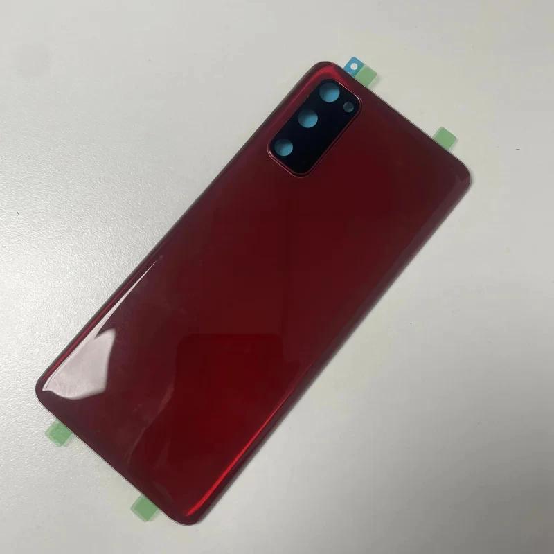 For Samsung Galaxy S20 /S20 Plus /S20 Ultra Battery Back Cover Glass Panel Rear Housing Case With Camera Lens Replacemet
