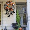 Witch Leg Wreath Halloween Decoration with Realistic Design for Outdoor and Indoor Use