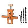 Adjustable Cabinet Door Mounting Jig Door Panel Install Rebounding Device Drilling Tool DIY Woodworking Installing Cabinets Tool