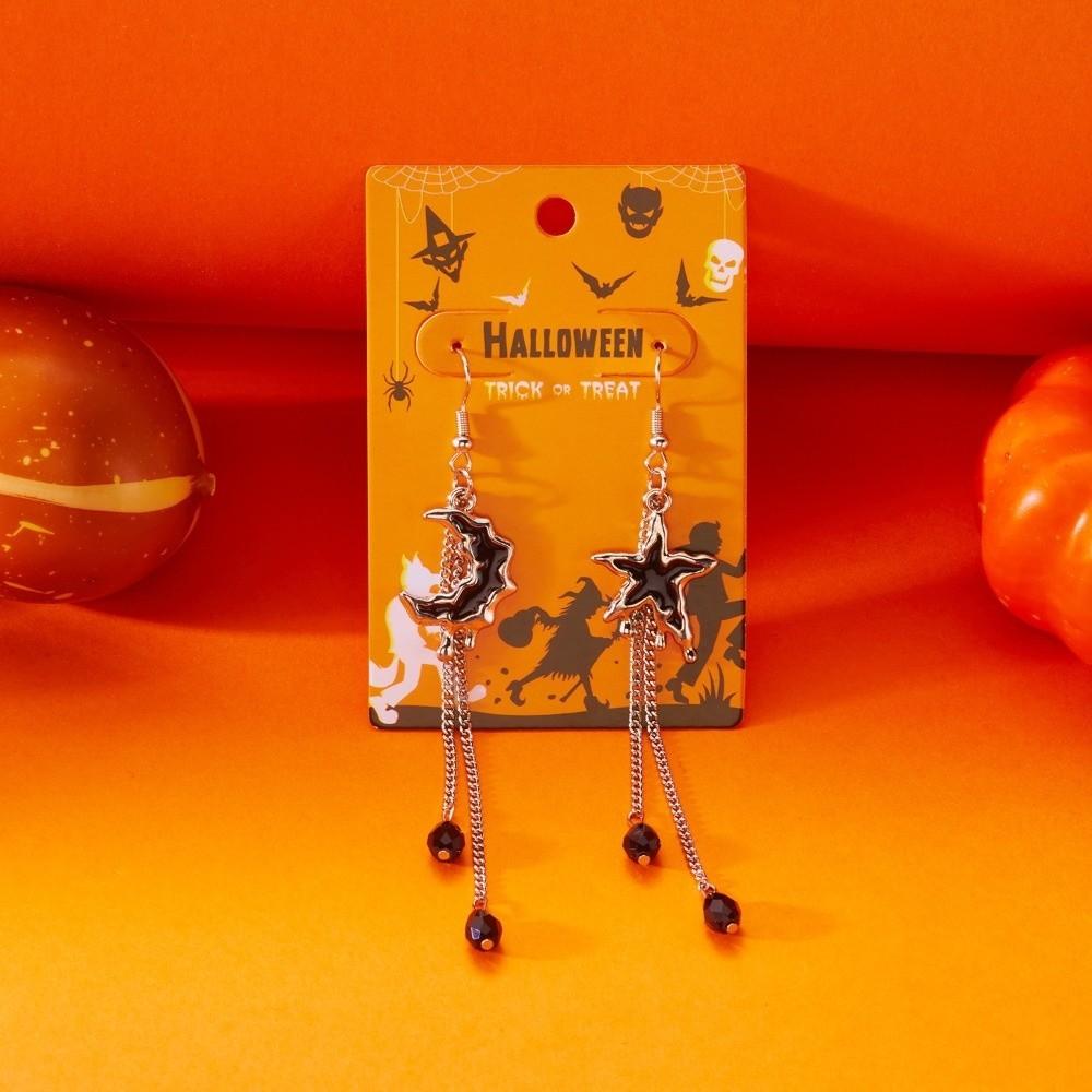 Spider Ghost Ear Studs Bat Pumpkin Dangle Earrings Creative Halloween Earrings  Party