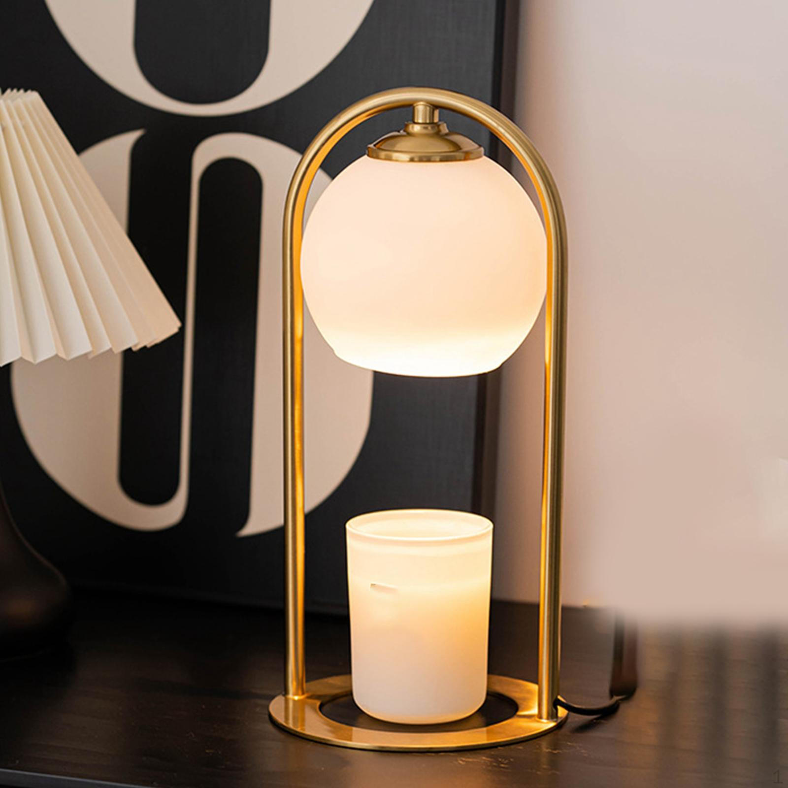 

Electric Candle Warmer Lamp Melter with Bulbs Durable for Home SPA