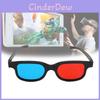 Stylish 3d Glasses For Kids With Red Blue Lenses Abs Pvc Frame Uv Protection