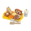 Erstes Rollenspiel-Bäckerei-Set, Magnetisches Holzspielzeug, Lernspielzeug, Geschenk, Woody Puddy