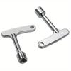 Universal Triangle Key Lock Multifunction Spanner Key Lift Door Release Lock Key  Doors