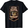 1776 Nationale Champions Patriotisches Lustiges Vierte Juli T-Shirt
