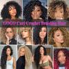 10”Gogo Curl Crochet Hair Short Curly Crochet Hair for Women Pre Looped Ocean Wave Crochet Hair Water Wave Crochet Braiding Hair