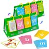 81-Sheet English Word Formation Education Cards for Children