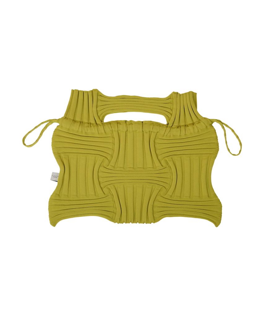 Pleatsmama Big Bow Bag Olive