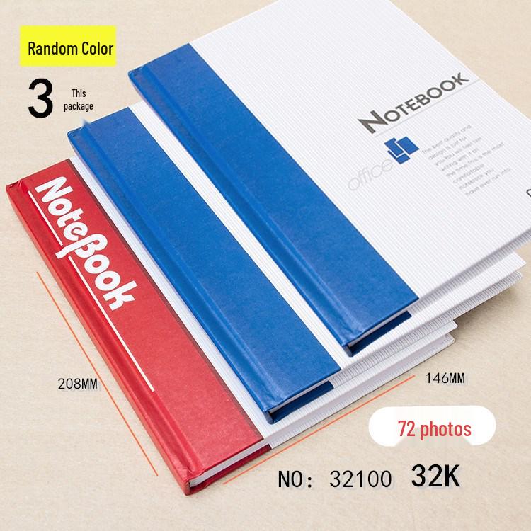 

Mary 3-Pack Hardbound Office Notebooks