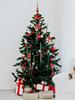 Christmas Gold Glitter Leaf Festive Decor Colorful Stick Tinsel Plastic Small Branch
