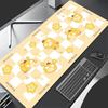 Larger Speed PC Computer Keyboard Pad Pu Leather Mouse Pad Anime Pokemon Psyduck Desk Mat Gaming Accessories Pikachu Mousepad