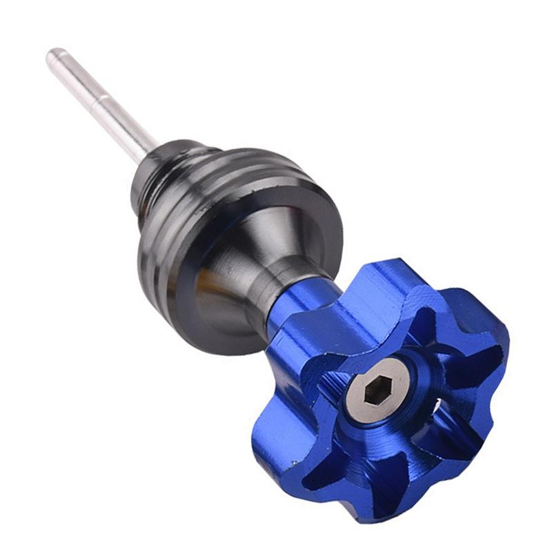 Trending Motorcycle Engine Oil Dipstick Cap Engine Crankcase Oil Level Gauge Universal Oil Dipstick Filler Cap