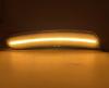 Fit 16-up Chevy Camaro Front Amber LED Side Marker Turn Signal Lights Smoked Len