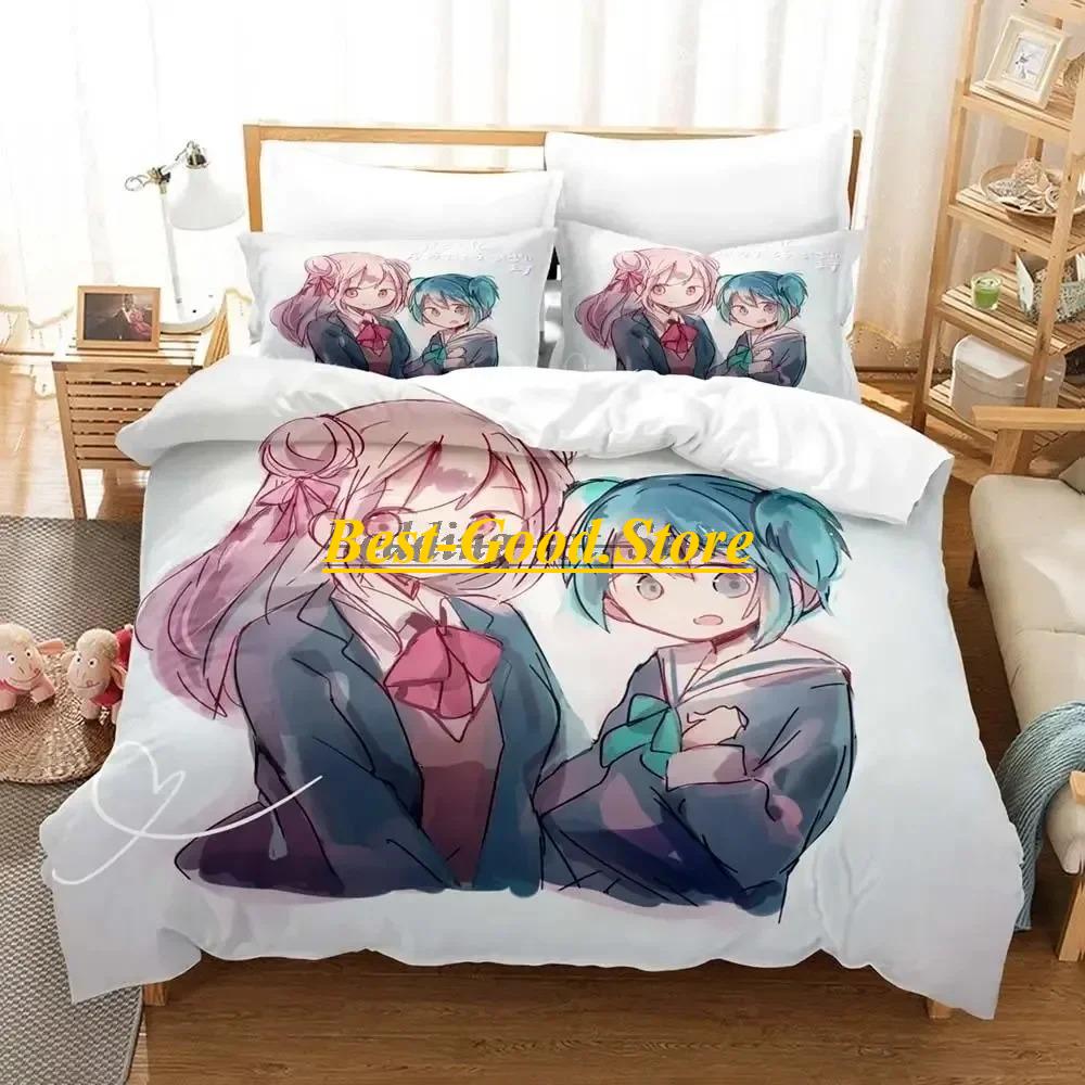 Happy Sugar Life Bedding Set Duvet Cover Sheet Printed Bed Set Pillowcase Bed Full Queen King Size Comforter Bedroom