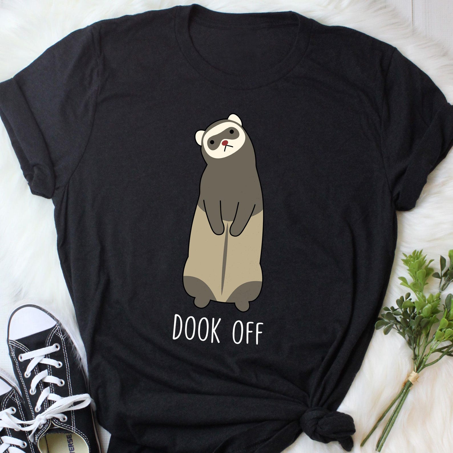 Ferret Shirt, , , Funny Ferret Lover Gift, Cute Ferret Mom Dad T-shirt, Ferret Lover Tshirt, Pet Tee, Dook Exotic Pocket Pet Sable 130