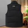 Plus Size L-8XL Fashion Warm Vest Man Winter Waterproof Sleeveless Jackets Casual Thick Men's Coat