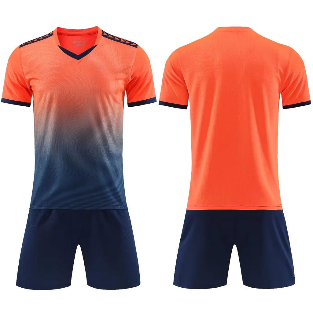 Cross-border spot 2026 new children's football jersey set, male and female students and teenagers team training competition jersey
