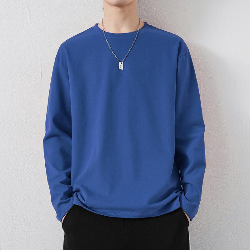 Męskie casualowe bluzy z okrągłym dekoltem w jednolitym kolorze Klasyczna bluza z kapturem Bluza z kapturem Streetwear Długi rękaw Modna standardowa bluza z kapturem