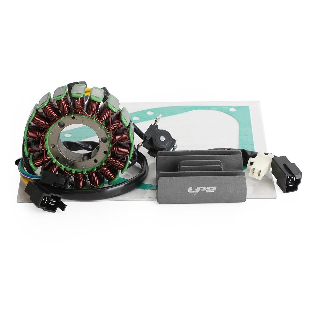 Magneto Stator+Spannungsregler+Dichtung Für Suzuki GS125E GN125E EN125 1982-2009