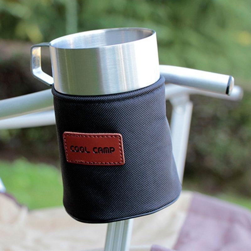 Chair Cup Stand Chair Drinks Tray for Beach Fishing Camping Picnic Portable